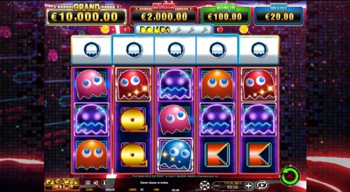 “PAC-MAN Wild” Edition is a slot game developed by Ainsworth