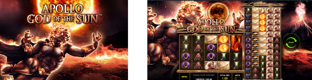 Novomatic's slot game Apollo God of the Sun