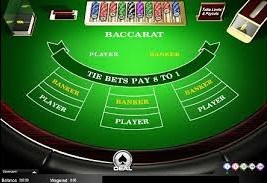 baccarat table