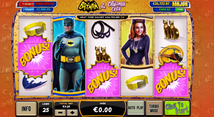 Bonus Features of the Batman and Catwoman
