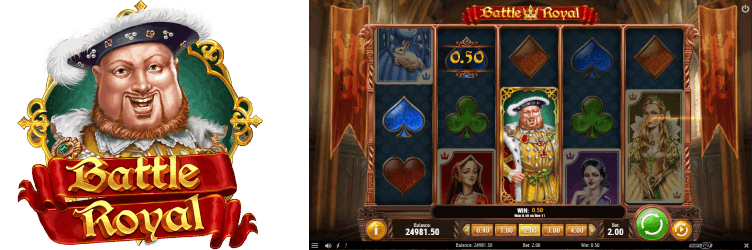 Battle Royal slot revolves around Henry VIII of England