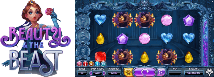 Yggdrasil has produced a slot game named Beauty and the Beast