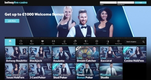 Betway Casino offers live adaptions of Roulette, Blackjack, Baccarat and many more