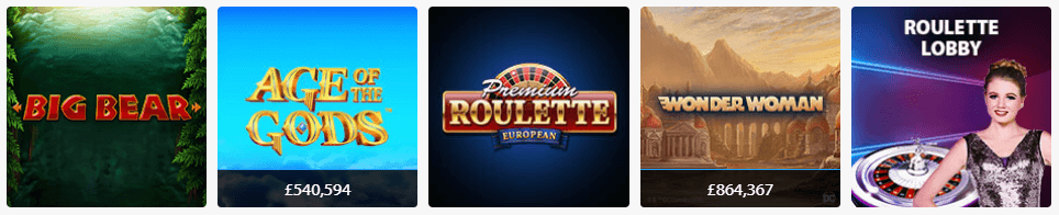 BGO Casino games library contains more than 670 titles