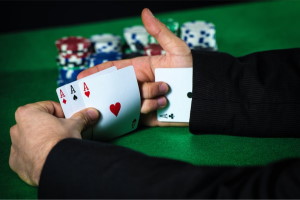Actual Cheating in Blackjack Game