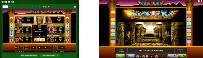 The Book of Ra Gameplay