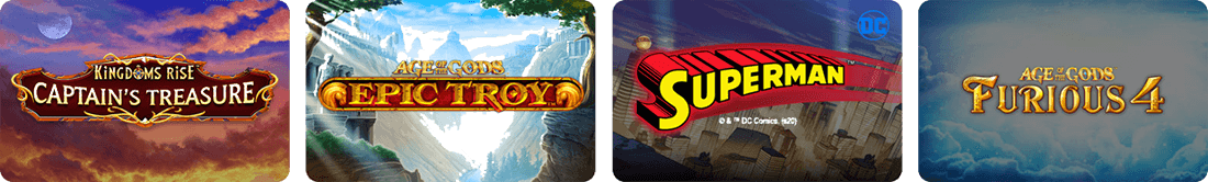 You'll find many popular titles at BoyleSports casino games selection