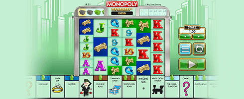 BTGs Monopoly Megaways™ features enhancing winning multipliers, free spins and many bonuses