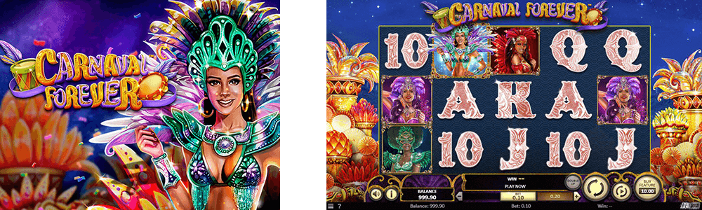 Carnaval Forever Slot game by Betsoft