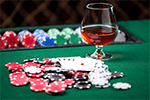 You shouldn’t drink too much when you're playing in the casino
