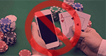 It's really rude to use your mobile phone while you're playing on the casino table