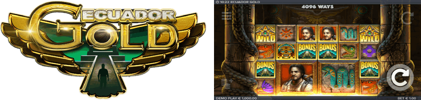 Ecuador Gold slot by ELK Studios has a 6x8 reel layout