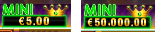 Mini Jackpot in Electric Nights Slot