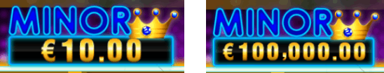Minor Jackpot in Electric Nights Slot