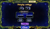 Auto Spin in Faerie Spells is easily to adjust