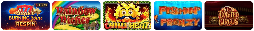 Play hundreds of games at Fever Slots casino