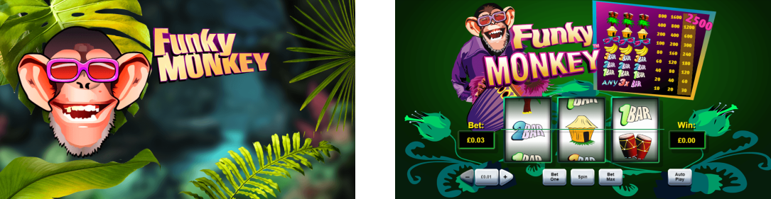 Playtech has produced a game named Funky Monkey Slot