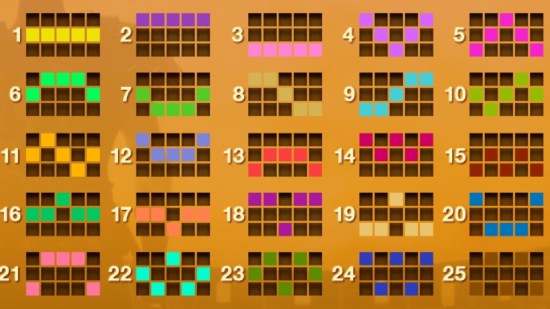 Pay lines in Gladiator Slot