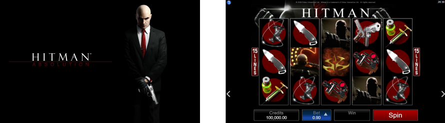 Hitman Slot developed by Microgaming