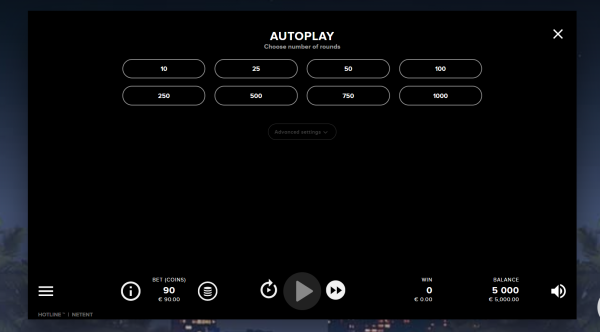 Auto Spin Function and Reel Speed Control