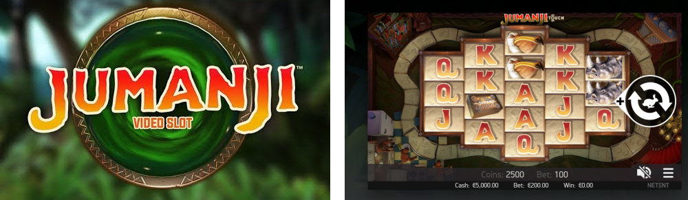 Jumanji Slot by NetEnt
