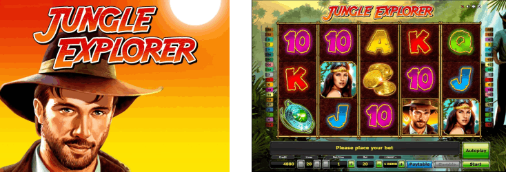 Jungle Explorer has a classic 3x5 reel layout