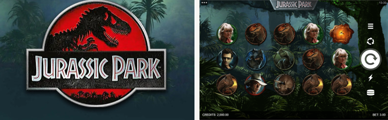 Jurassic Park Slot developed by Microgaming