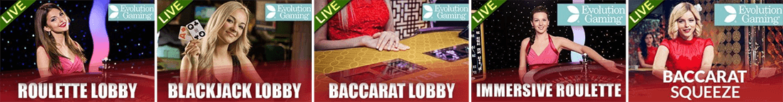 The Lucky Pro Casino live dealer section is thrilling