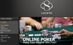 Variety of poker games at Lucky8 casino