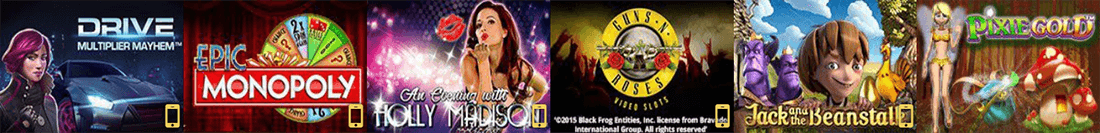 Luna Casino gives you a huge games library with more than 1,000 titles