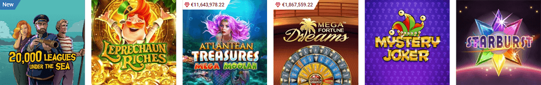 Maria Casino has a collection of around 1,000 games