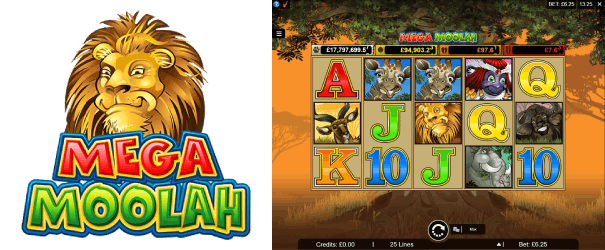 Mega Moolah is a slot developed by Microgaming