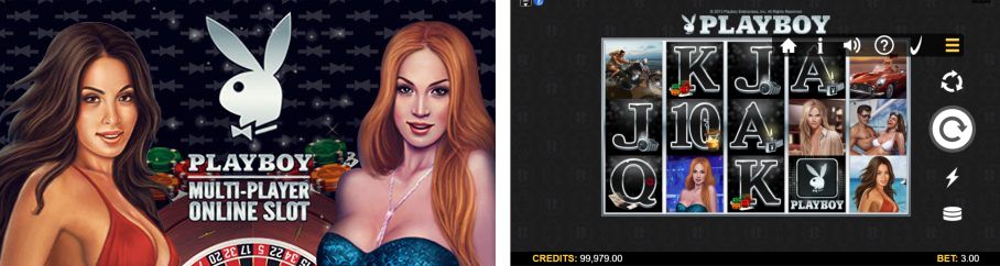 Playboy Slot developed by Microgaming