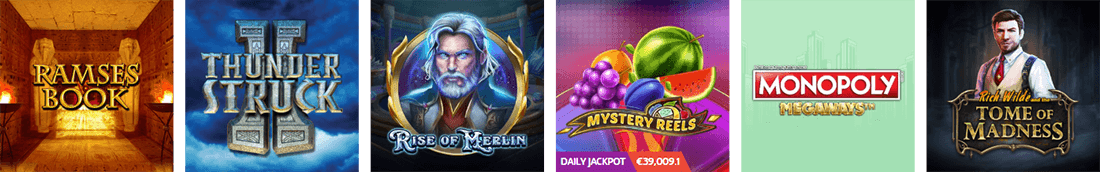 You will find over 1,000 popular games at PlayOJO casino