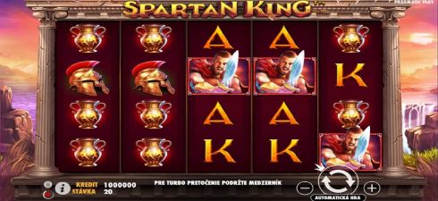 Spartan King slot has a 4x5 layout and an RTP of 96.6%