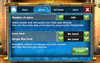 A player can set a loss limit of up to 800 coins and a win limit up to 5000