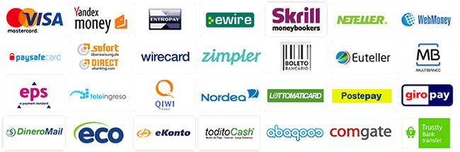 You can choose from more than 20 payment options at Queen Vegas Casino.