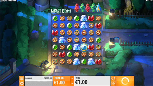 Quickspin’s slot Ghost Glyph is a 7x7 reel layout slot with an RTP of 96.18%