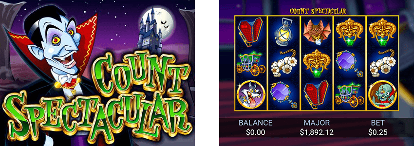 Count Spectacular is an RTG slot game with 3x5 reel layout