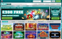 Slot Boss is an online casino with a highly professional feel and look