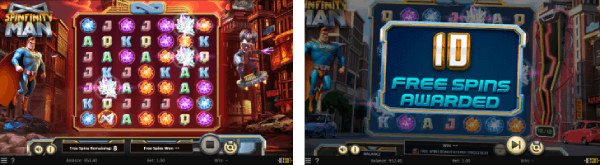 Spinfinity man free spins