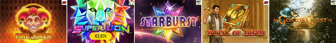 Spinit Casino offers the exclusive number of more than 1,300 games