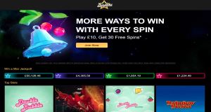 Starspins Casino homepage