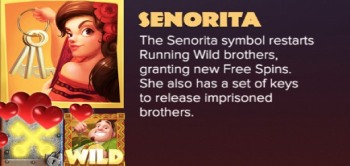 Senorita Symbol is an additional bonus feature
