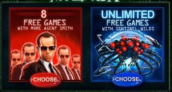 The Matrix slot bonus games