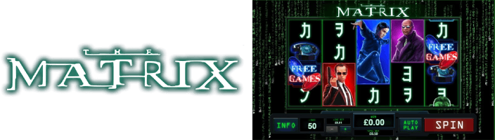 The Matrix slot has a five reel layot