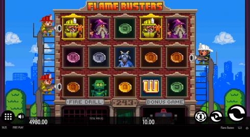 Flame Busters slot has an RTP rate of 96.1%