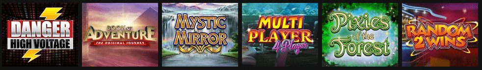 VideoSlots gaming library has the largest number of games - over 2200!