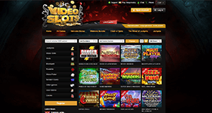 VideoSlots Casino exclusive gaming library