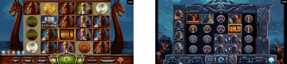 Vikings slot game saga